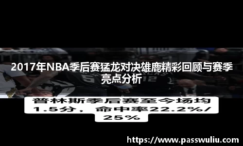 2017年NBA季后赛猛龙对决雄鹿精彩回顾与赛季亮点分析